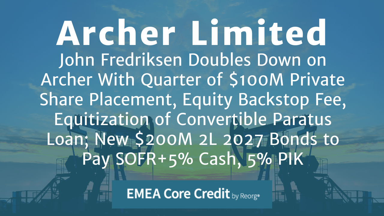 John Fredriksen Doubles Down on Archer With Quarter of 100M Private